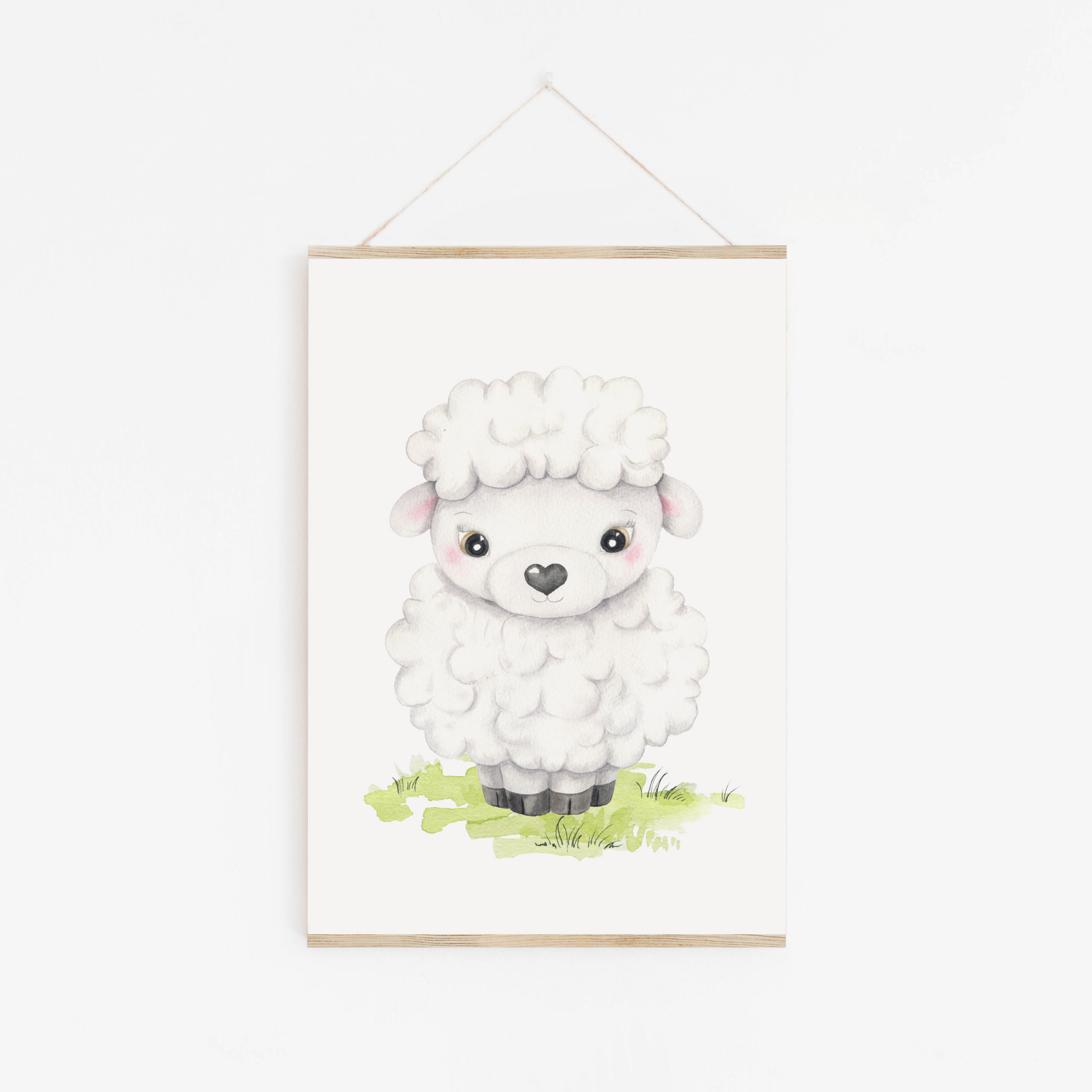Álbum Infantil azul con ovejitas