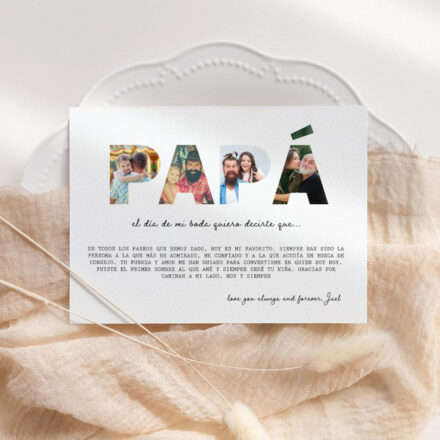 Agradecimiento Boda Collage